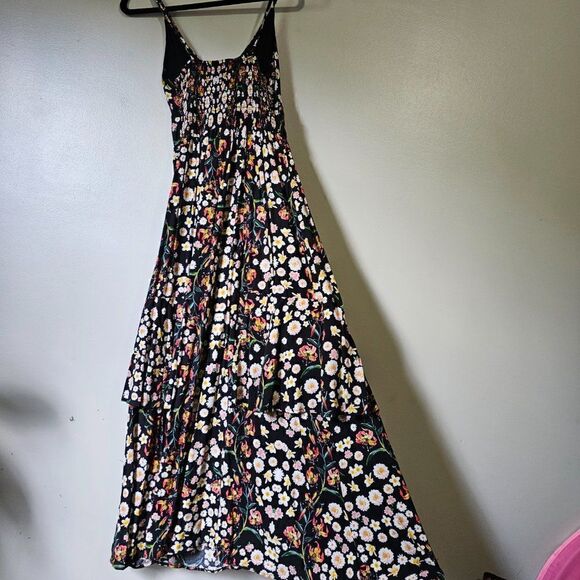 NWT STRUT & BOLT FLORAL BUSTIER STYLE TIERED MAXI DRESS SIZE M - Picture 2 of 16